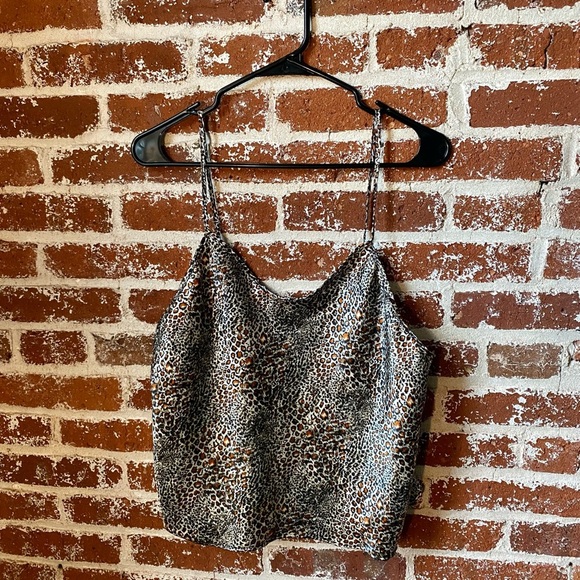 Y2K Leopard print silky camisole - Picture 5 of 6
